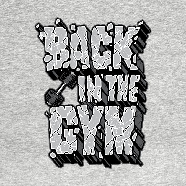 Back in the Gym Motivational Fitness Saying by Evoke Collective